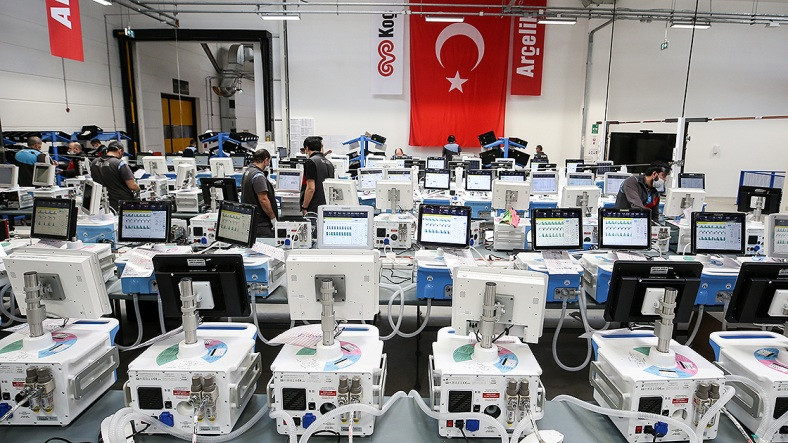 Yerli Teneffüs Aygıtının Üretim Basamakları Görüntülendi