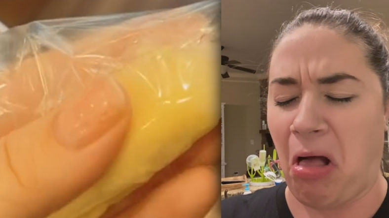 Bir Bayan TikTok Kullanıcısı, Kendi Sütüyle Tereyağı Yaptı