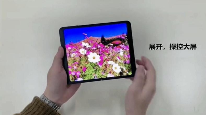 BOE’den Hem İçe Hem Dışa Katlanabilen Ekran [Video]