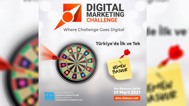 Boğaziçi Üniversitesi Digital Marketing Challenge İçin Başvu