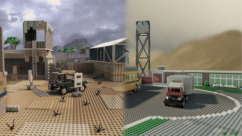 Call of Duty Haritaları, LEGO’larla Tekrar İnşa Edildi