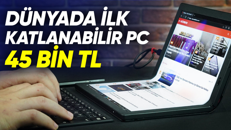 Dünyanın Birinci Bükülen Bilgisayarı: Lenovo Thinkpad X1 Fold