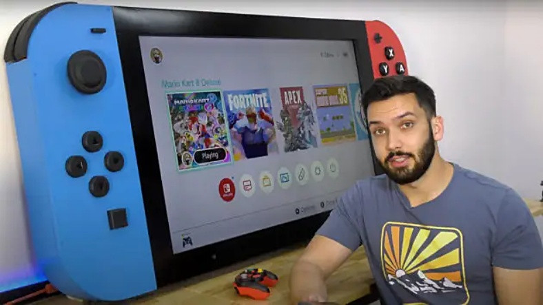 Dünyanın En Büyük Nintendo Switch’i [Video]