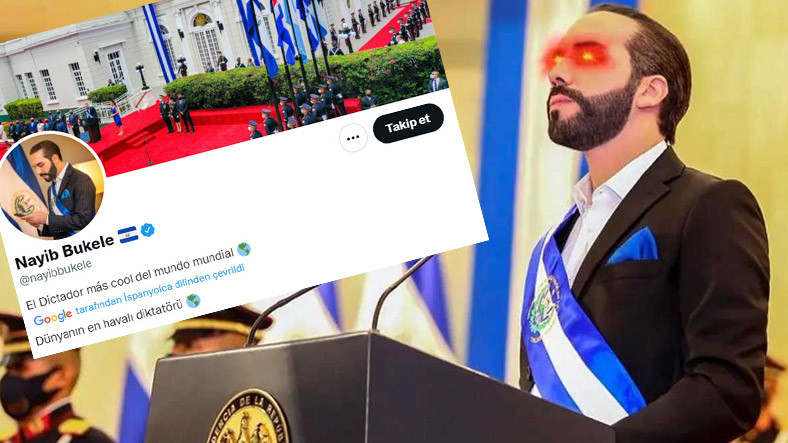 El Salvador Devlet Lideri, Twitter Profiline Diktatör Yazdı