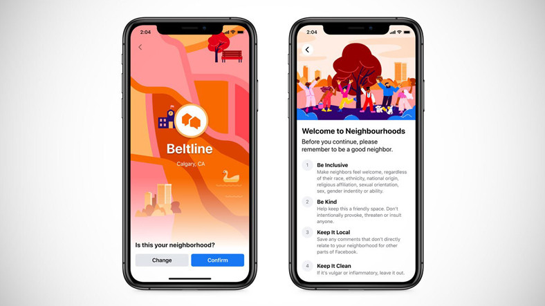 Facebook, Neighborhoods Özelliğini Test Ediyor