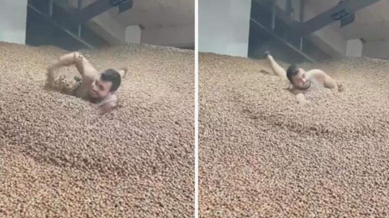 Fındık İçinde ‘Yüzen” Adam Hakkında Soruşturma