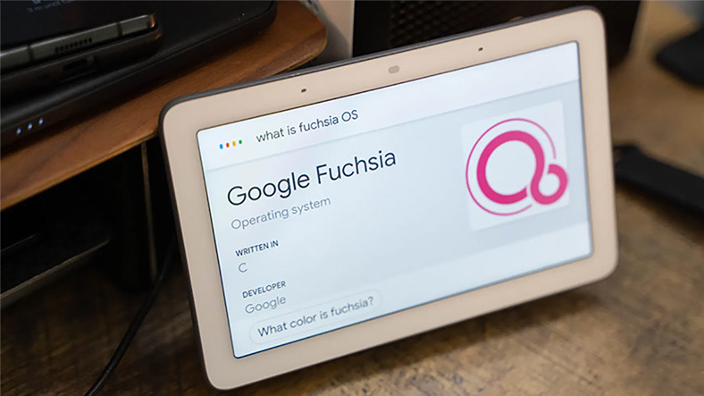 Google, Fuchsia OS’u Birinci Sefer Bir Aygıt Üzerinde Kullandı