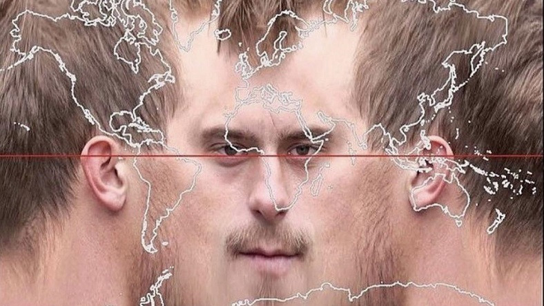 İnsan Yüzü Dünya Haritası Üzere Düzleşse Nasıl Görünürdü?