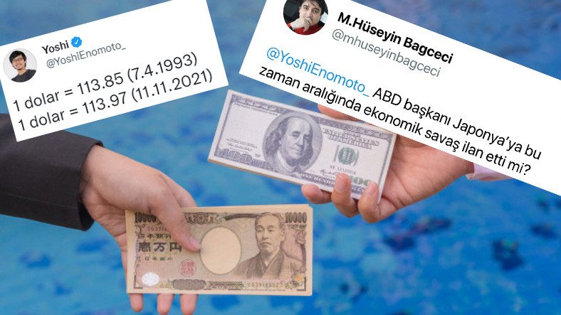 Japon Fenomenin Dolar/Yen Paylaşımı Toplumsal Medyada Olay Oldu