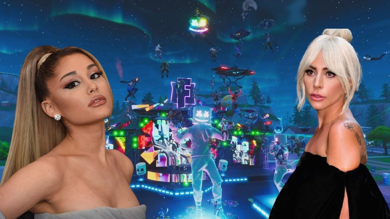 Lady Gaga ve Ariana Grande Fortnite’ta Konser Verecek