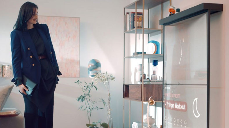 LG, Yeni Şeffaf OLED Ekranlarını Tanıttı