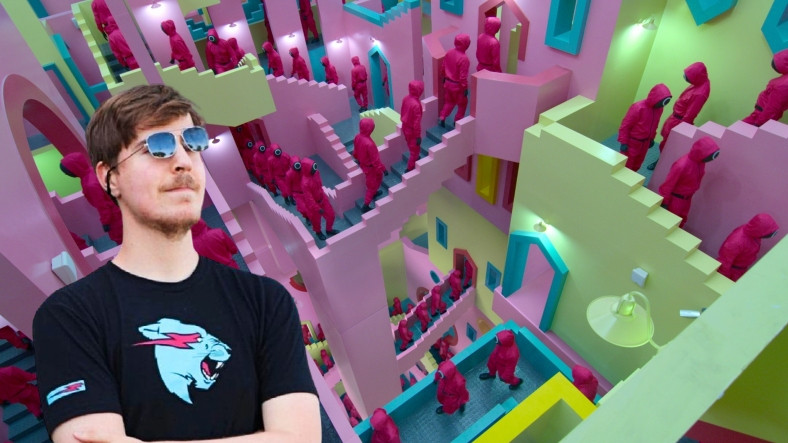 MrBeast, Squid Game’in Setini Gerçek Hayatta İnşa Etti