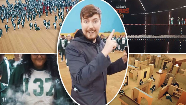 MrBeast’in Squid Game Yarışı 4 Günde 100 Milyon İzlendi