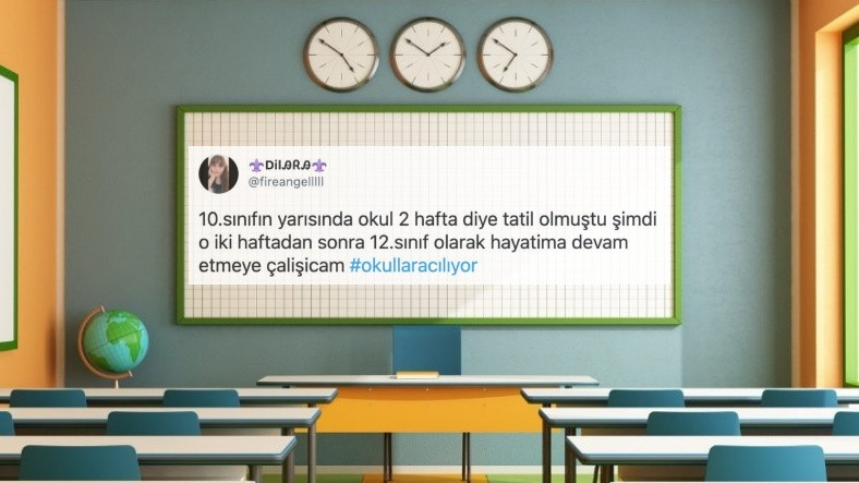 Okullara Dönen Toplumsal Medya Kullanıcılarının Paylaşımları