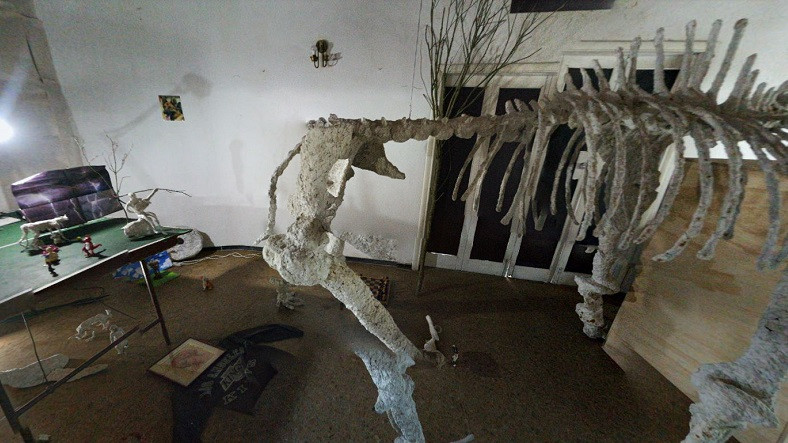 Okyanusun Ortasında İçinde Dinozor İskeleti Olan Oda Bulundu