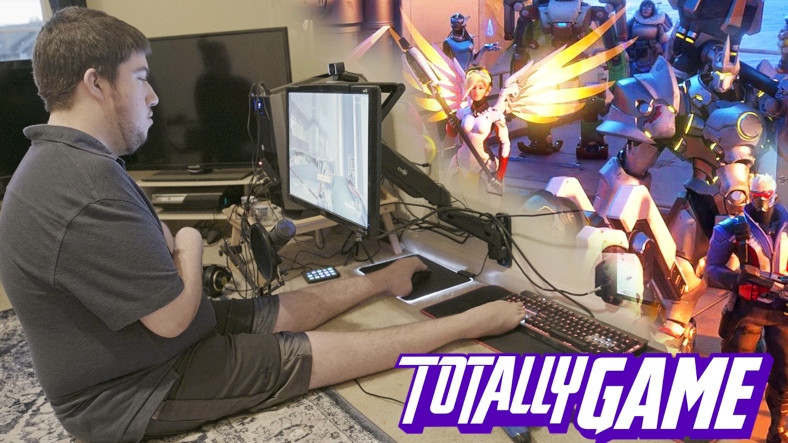 Overwatch’ta Ayaklarını Kullanarak Döktüren Oyuncuyla Tanışı
