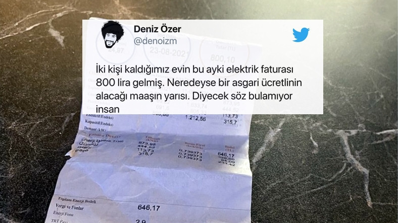 Rekor Kıran Elektrik Faturaları Toplumsal Medyanın Gündeminde