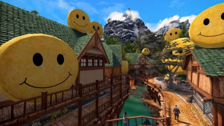 Skyrim’in Riften Kenti Mod ile “Peynir Şehrine” Çevrildi