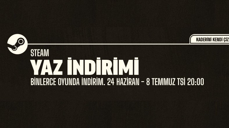 Steam Yaz İndirimleri Başladı
