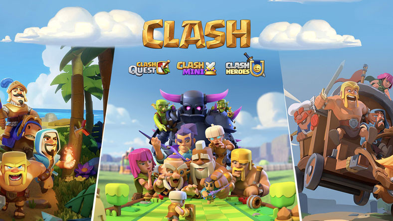 Supercell, Clash Cihanında Geçecek Üç Yeni Oyunun Duyurdu