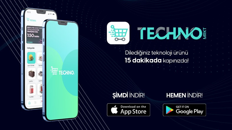 Teknolojik Eserleri 15 Dakikada Teslim eden Technomrkt