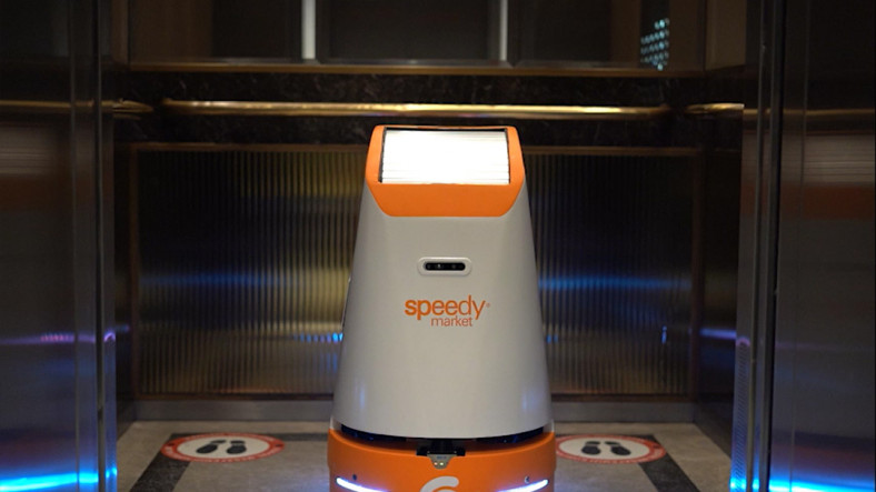 Teslimatları Robotların Yaptığı Yerli Otonom Market: Speedy