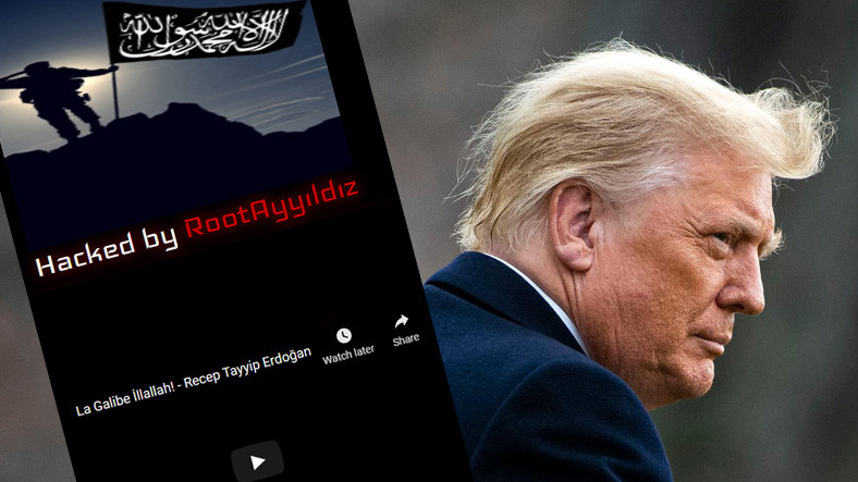Türk Hackerlar, Trump’ın Web Sitesini Hackledi