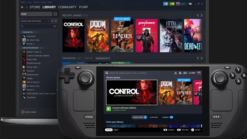 Valve, Yeni Taşınabilir Konsolu Steam Deck’i Tanıttı