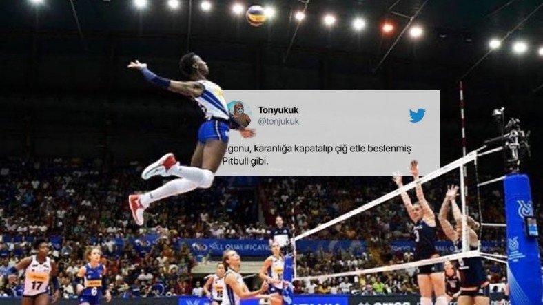 Voleybolcu Egonu İçin Toplumsal Medyada Yapılan Paylaşımlar