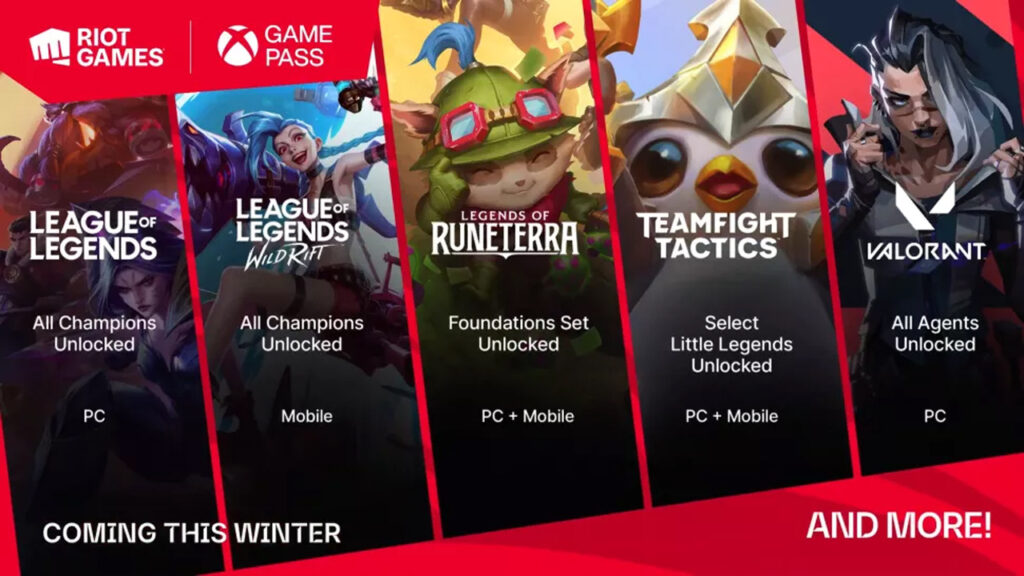 Xbox sahiplerine bir büyük müjde daha: Riot Games, Game Pass’a geliyor!