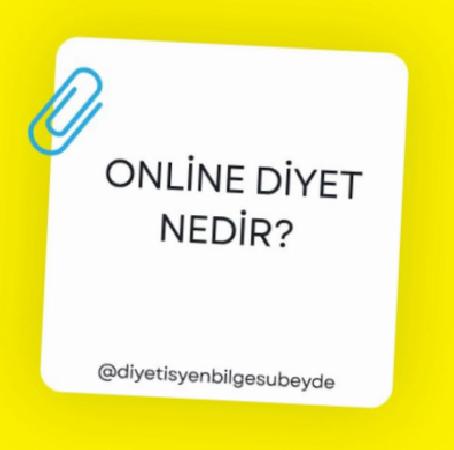 Online diyet nedir?