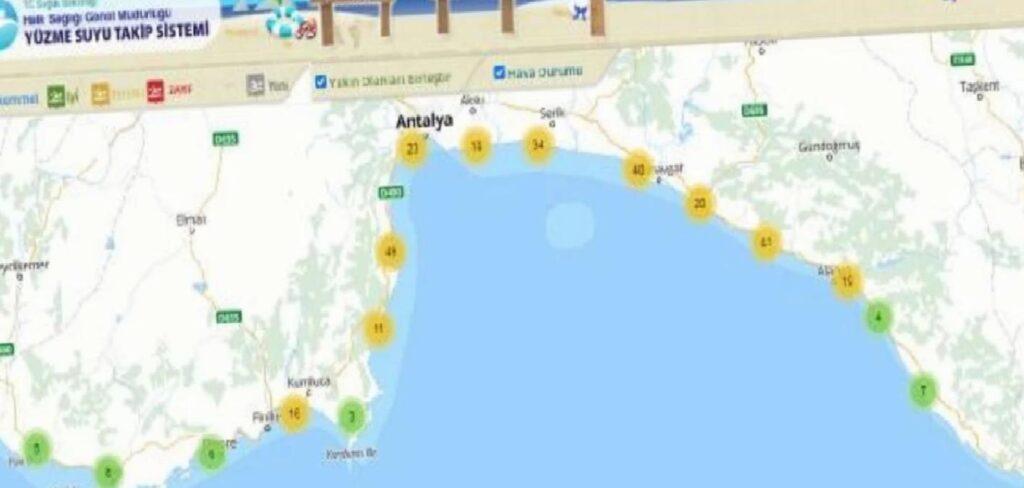Antalya’daki 304 plajın tamamı ‘mükemmel’ çıktı