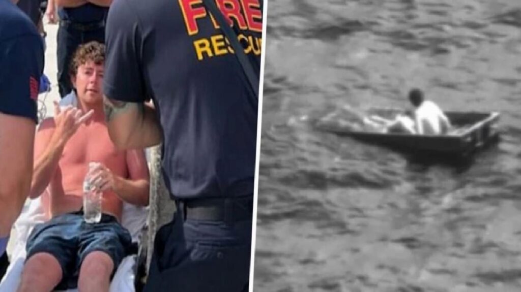 Atlantik Okyanusu’nda kaybolan genç, 35 saat sonra kurtarıldı! Tekne neredeyse batıyormuş