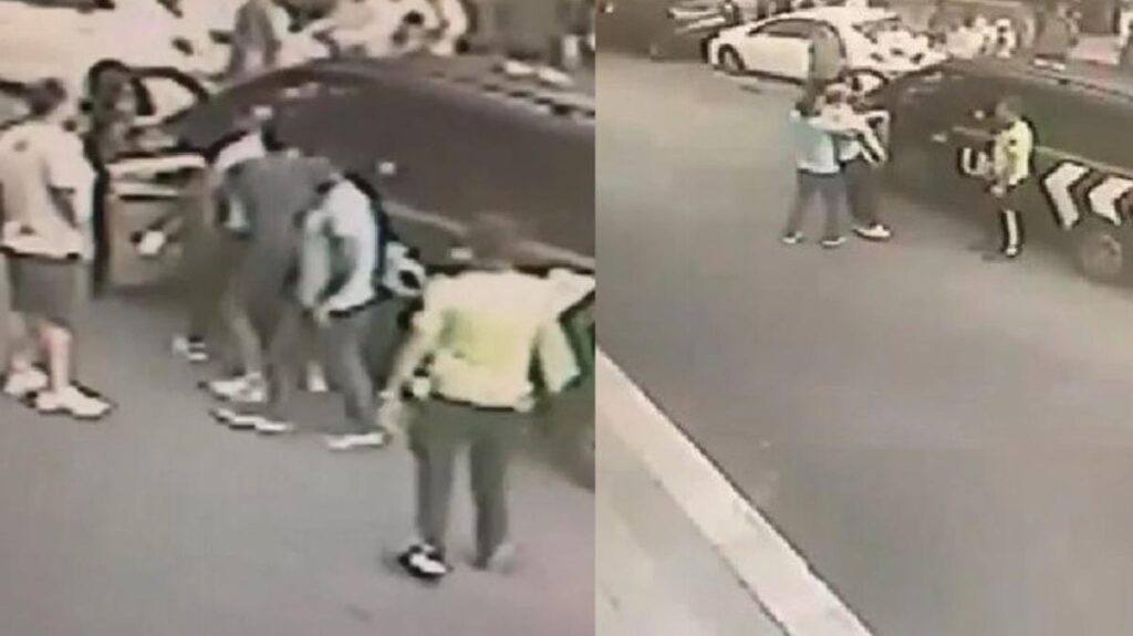 Boğazına sakız kaçan sürücü ‘heimlich’ hareketiyle kurtarıldı!