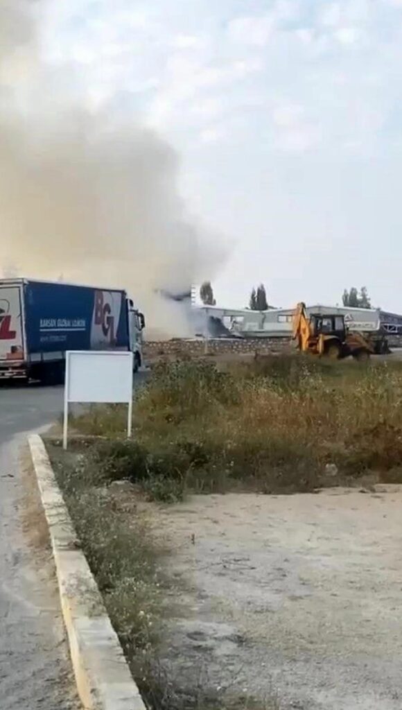Bursa’da Mobilya Fabrikasında Santral Patlaması