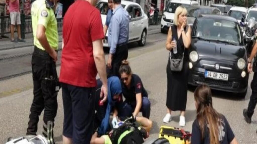 Bursa’da Motosiklet Kazası: Polis Memuru Yaralandı