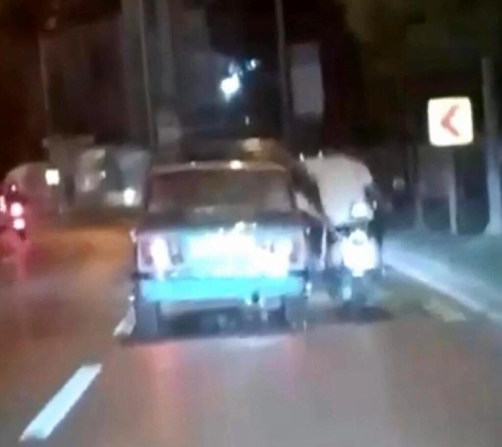 Bursa’da Tehlikeli Trafik Anı