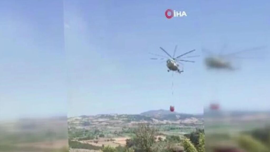 Bursa’da yangına off-road müdahalesi