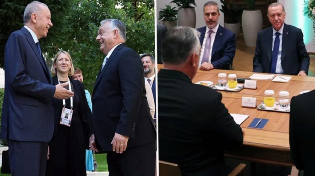 Cumhurbaşkanı Erdoğan, Budapeşte’de Macaristan Başbakanı Orban ile görüştü