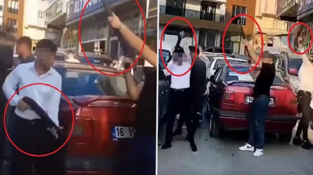 Düğün magandaları çoluk çocuk demeden rastgele ateş açtılar! İmgeler dehşet verici