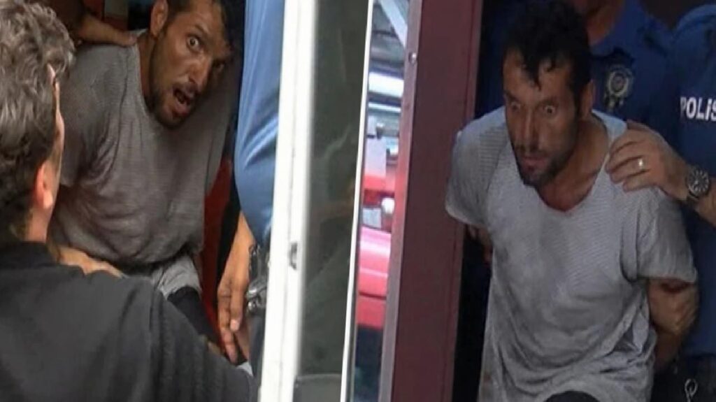 Eşi ve 3 çocuğu içerideyken konutu ateşe verdi