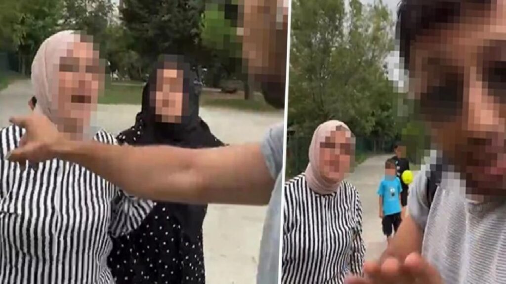 Kağıthane’de başıboş sokak köpeği tartışması arbedeye dönüştü! “Türbanından utan” diyerek bayanları aşağıladı