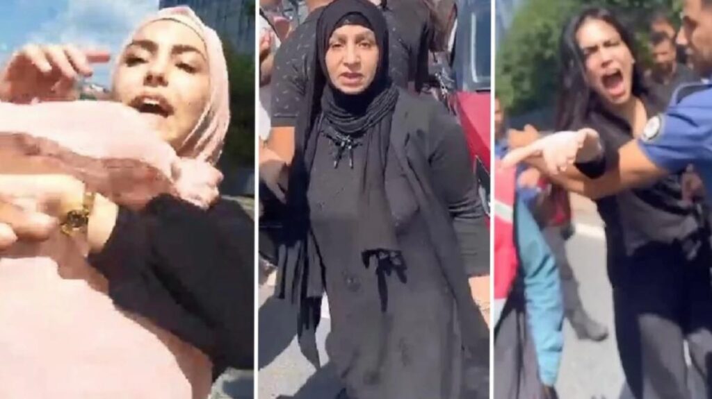 Kaza sonrası ortalık üzücü karıştı! Kaçmaya çalışan yabancı asıllı 3 kişi önüne gelene saldırdı