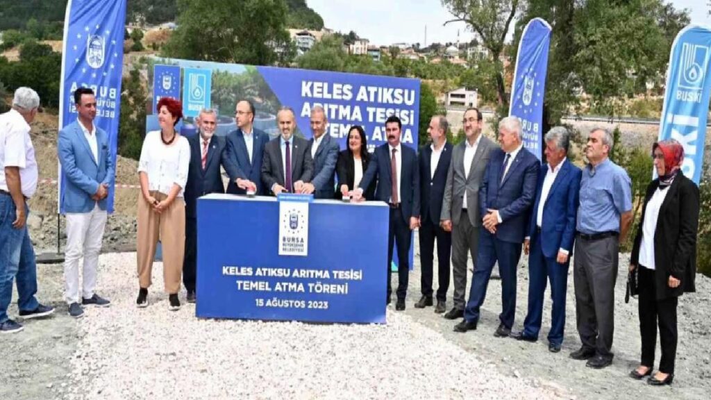 Keles altyapısına dev tesis