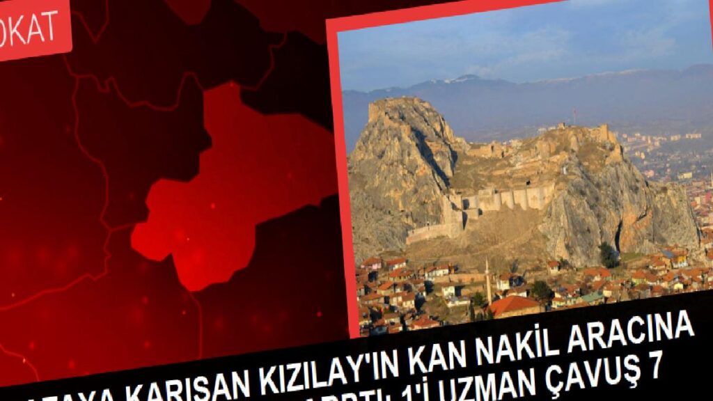 Tokat’ta Kızılay’a ilişkin kan nakil aracına ikinci kaza: 7 yaralı
