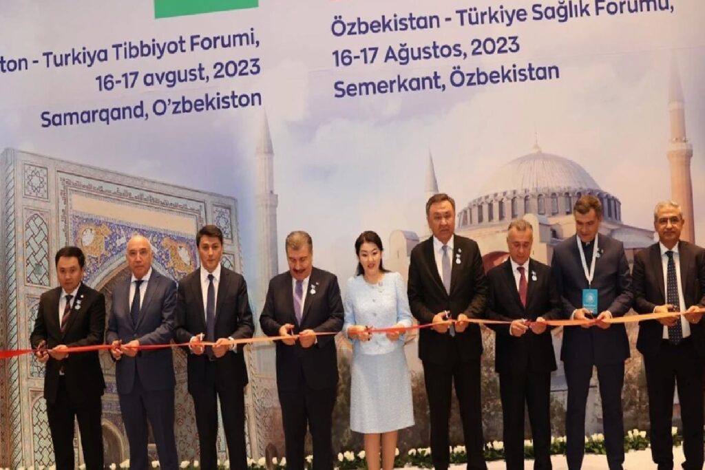 Türkiye-Özbekistan Sıhhat İş Forumu Sonrası Sıhhat Bakanı Koca’dan Açıklamalar