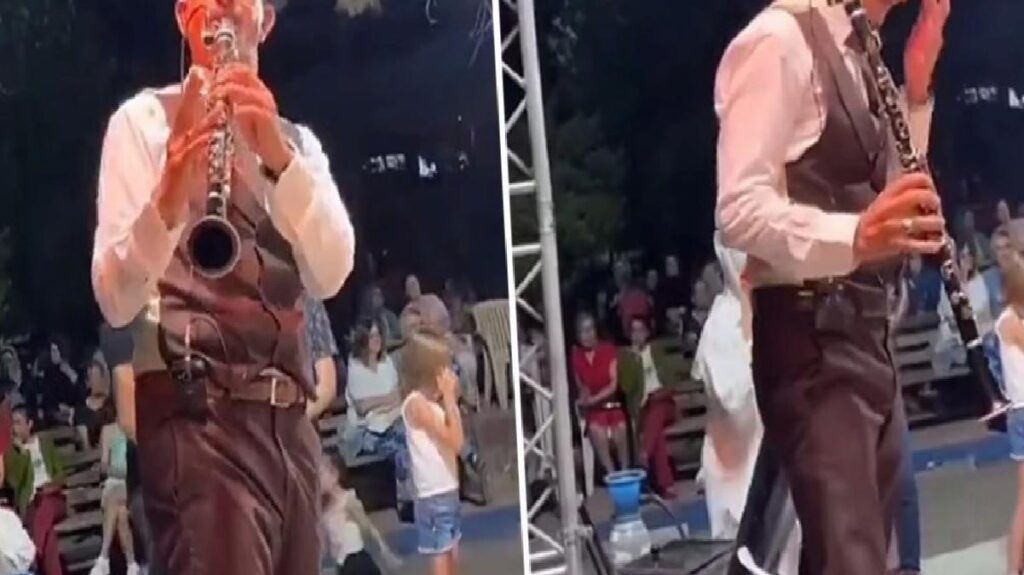 Üçüne de benziyor! Klarnetçiyi izleyen karşısında İmamoğlu, Özgür Özel ve Davutoğlu’nu gördü