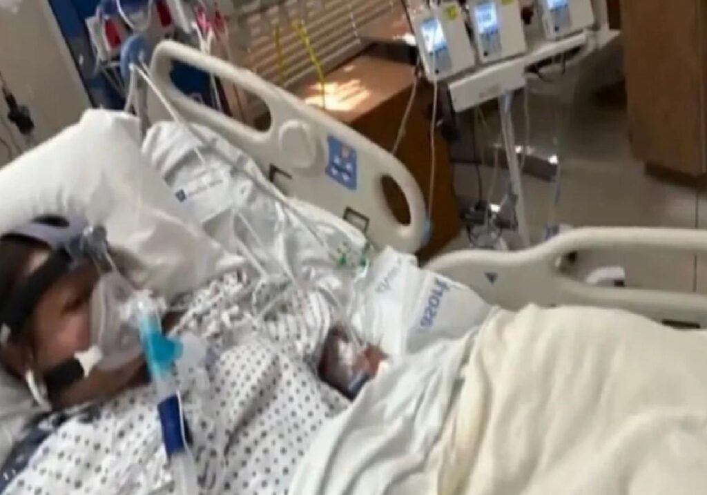 Bakteri barındıran tilapia cinmsi balık yiyen anne dört uzvunu kaybetti