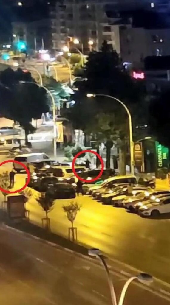 Bursa’da cümbüş yerinde çıkan silahlı çatışmanın imgeleri ortaya çıktı