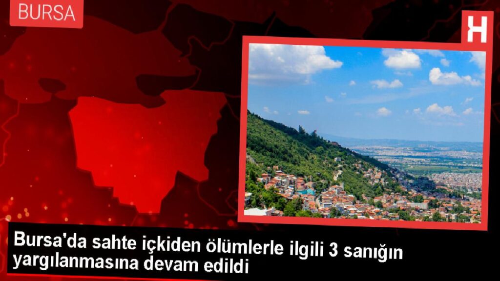Bursa’da Düzmece İçki Davası Görüldü